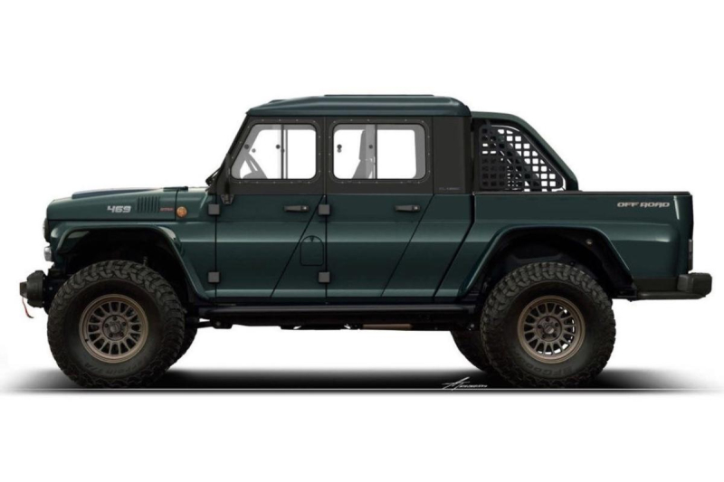 В России создадут новый УАЗ – ответ пикапу Jeep Gladiator