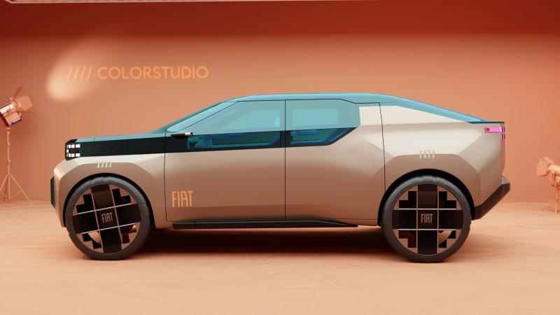 От городских автомобилей до пикапов: итальянский Fiat демонстрирует 5 новых концептов