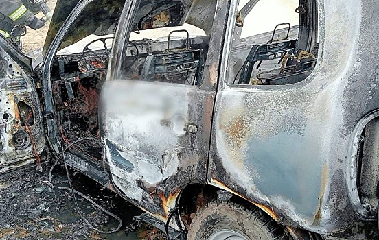Пять человек пострадали в ДТП с горящими автомобилями в Астраханской области